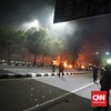 Polisi Tembak Gas Air Mata ke Pedemo Polda DIY, Mobil Patroli Diamuk