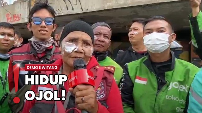 Demo di Kwitang Tuntut Keadilan untuk Ojol Timbulkan 10 Korban