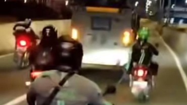 Detik-detik Pasukan Ojol Kejar Rantis yang Kabur Usai Tabrak Affan Kurniawan