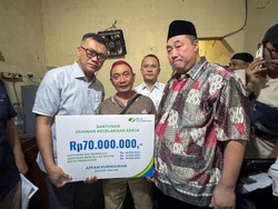 BPJS Ketenagakerjaan Beri Santunan Rp 70 Juta ke Keluarga Ojol Affan Kurniawan