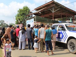 Polres Bangka Barat Gencarkan Program GPM, Salurkan 23,8 Ton Beras