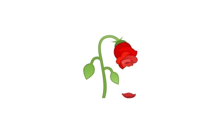 Ilustrasi bunga layu atau duka Wilted Flower Isolated Realistic Vector Icon. Rose Illustration Emoji, Emoticon, Icon