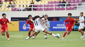 FOTO: Indonesia Kalah Dramatis dari Vietnam di Piala AFF Putri U-16
