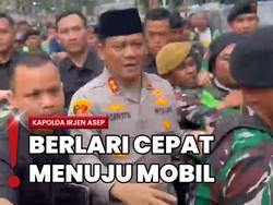 Momen Kapolda Asep Suheri Diamuk Massa usai Hadiri Pemakaman Affan