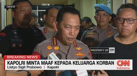VIDEO: Kapolri Minta Maaf Kepada Keluarga Korban