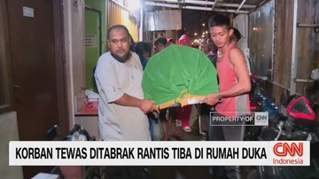 VIDEO: Korban Tewas Ditabrak Rantis Tiba di Rumah Duka