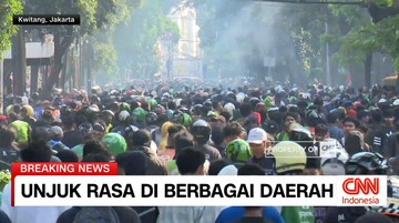 VIDEO: Rusuh, Suasana Unjuk Rasa di Kwitang Jakarta