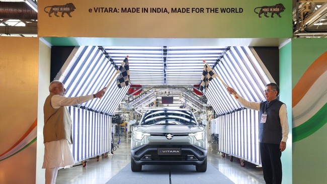 Suzuki menetapkan India sebagai pusat produksi global mobil listrik, yang bakal mengekspor ke 100 negara.