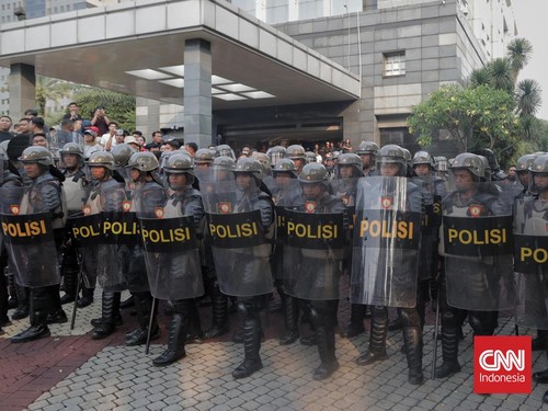 Situasi Terkini Demo Solidaritas Affan di Polda Metro Jaya