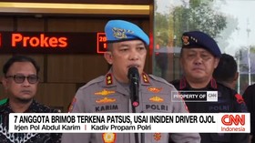 VIDEO: 7 Anggota Brimob Terkena Patsus, Usai Insiden Driver Ojol