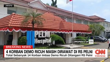 VIDEO: 4 Korban Demo Ricuh Masih Dirawat di RS Pelni
