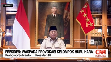 VIDEO: Presiden: Waspada Provokasi Kelompok Huru-Hara