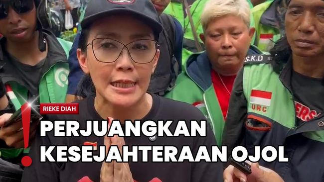 Kecewa atas Tragedi Affan, Rieke akan Perjuangkan Regulasi Hukum Ojol