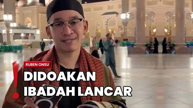 Ruben Semringah Perdana Umrah, Bawa Bekal Khusus ke Tanah Suci