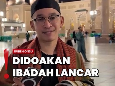 Ruben Semringah Perdana Umrah, Bawa Bekal Khusus ke Tanah Suci