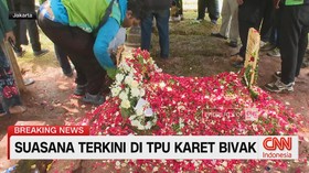 VIDEO: Suasana Terkini di TPU Karet Bivak