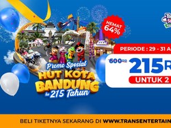 Bandung Great Sale, 2 Tiket Trans Studio Bandung Cuma Rp 215 Ribu!