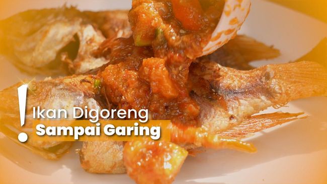 Menu khas Betawi: Pecak Ikan Nila ala Chef Steby Menggoyang Lidah