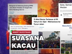 Kondisi Terakhir Lokasi Demo di Senayan Hingga Timbulkan Korban Jiwa