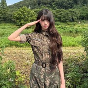 5 Potret Wonyoung IVE dalam Balutan Seragam Militer, Sukses Curi Atensi!