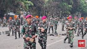 TNI Bantah Kabar Anggotanya Jadi Provokator Demo di Jakarta: Hoaks
