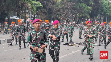 TNI Bantah Kabar Anggotanya Jadi Provokator Demo di Jakarta: Hoaks