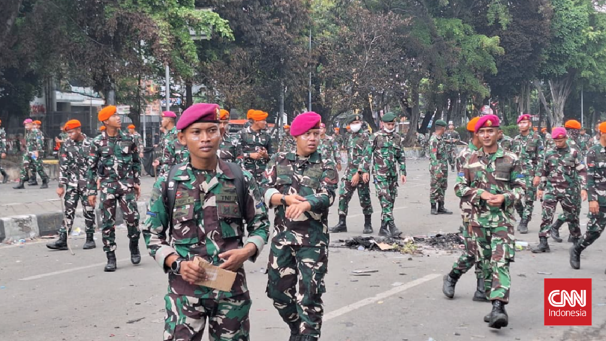 TNI Bantah Kabar Anggotanya Jadi Provokator Demo di Jakarta: Hoaks