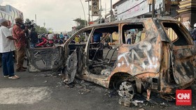 Kendaraan Rusak Imbas Demo Diimbau Segera Klaim Asuransi Huru-hara