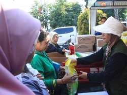 Pemkot Tangerang Gelar Gerakan Pangan Murah, Salurkan 16 Ton Beras
