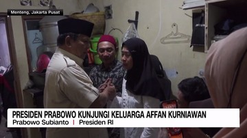 VIDEO: Presiden Prabowo Kunjungi Keluarga Affan Kurniawan