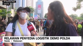 VIDEO: Relawan Penyedia Logistik Demo Polda