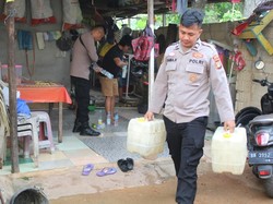 Rumah Penjual Miras di Bangka Barat Digerebek Buntut Pria Tewas Ditikam