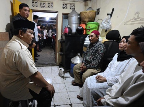 Rumahnya Didatangi Prabowo, Ayah Affan Minta TegakkanHukum