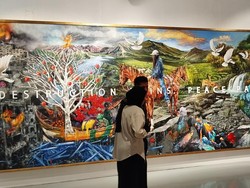 SBY Art Community Gelar Pameran Seni, 31 Lukisan Dipamerkan