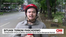 VIDEO: Situasi Terkini Pascademo di Kawasan Kwitang