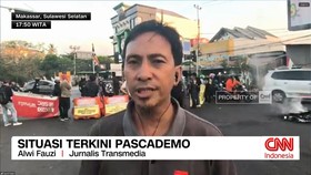 VIDEO: Situasi Terkini Pascademo di Makassar
