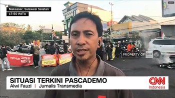 VIDEO: Situasi Terkini Pascademo di Makassar