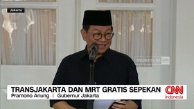 VIDEO: TransJakarta dan MRT Gratis Sepekan