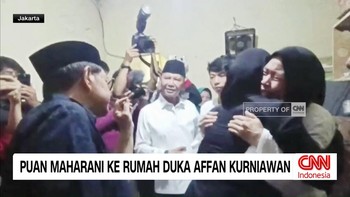 VIDEO: Puan Maharani ke Rumah Duka Affan Kurniawan