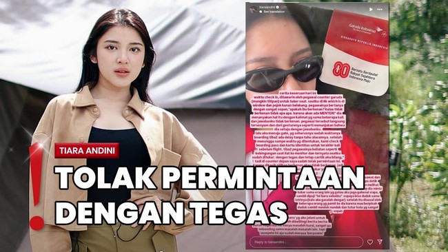Tiara Curhat Kursi Pesawat Hampir Diambil Alih Menteri: Beautiful Chaos