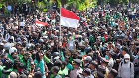 Ricuh Demo di Polda Bali, 22 Orang Ditangkap dan 8 Polisi Terluka 
