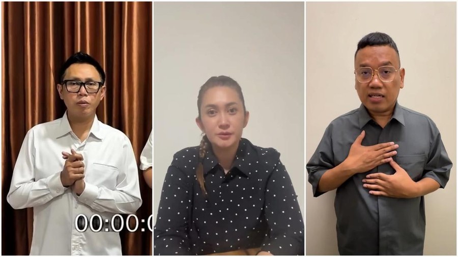 Beda Cara Eko Patrio, Uya Kuya dan Nafa Urbach Minta Maaf