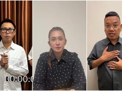 Beda Cara Eko Patrio, Uya Kuya dan Nafa Urbach Minta Maaf