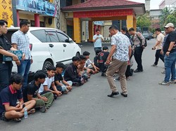 Polisi Amankan Belasan Remaja Diduga Terlibat Kerusuhan di Palembang