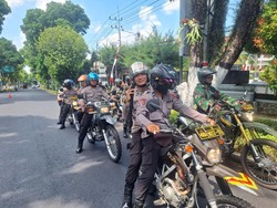 Cara TNI-Polri Jaga Wilayah Kondusif di Magetan