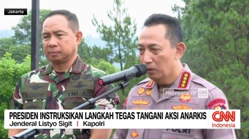 VIDEO:Presiden Instruksikan Langkah Tegas Tangani Aksi Anarkis