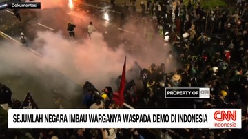 VIDEO: Sejumlah Negara Imbau Warganya Waspada Demo di Indonesia
