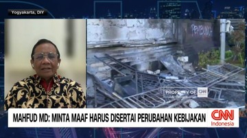 VIDEO: Mahfud MD: Minta Maaf Harus Disertai Perubahan Kebijakan