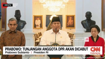 VIDEO: Prabowo: Tunjangan Anggota DPR Akan Dicabut