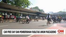 VIDEO: Car Free Day Dan Pembersihan Fasilitas Umum Pascademo